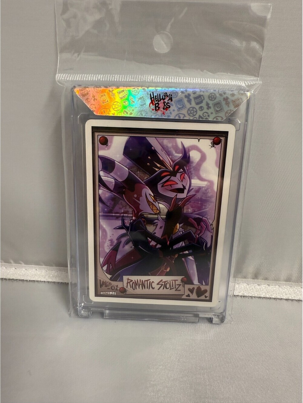 Helluva Boss Romantic Stolitz Promo Card VAL26-01 Valentines 2026 IN HAND Sealed